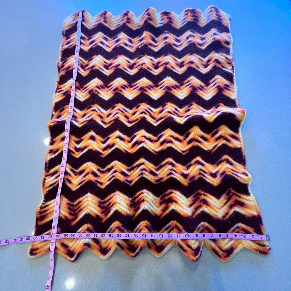 Vintage Handmade Blanket Approximately  40”x29”